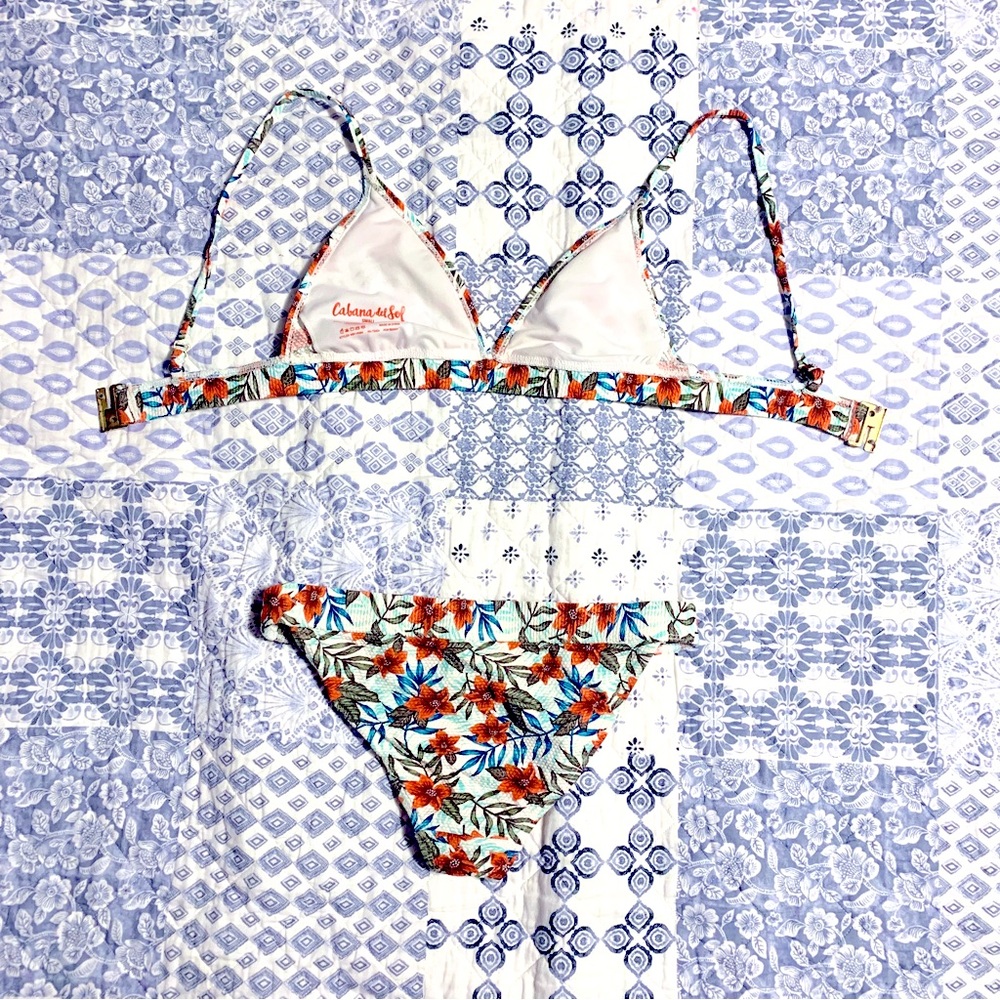 Floral Bathing Suit - Picture 2 of 3